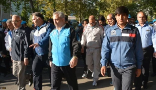 حضور در همایش پیاده روی دانشگاه تهران