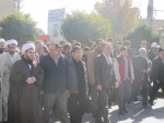 حضور دانشجویان و همکاران در مراسم راهپیمایی 13 آبان 8