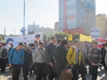 حضور دانشجویان و همکاران در مراسم راهپیمایی 13 آبان 15