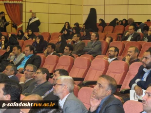 حضور در مراسم پنجمین سالگرد دانشگاه فنی و حرفه ای
