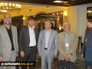 حضور در مراسم پنجمین سالگرد دانشگاه فنی و حرفه ای