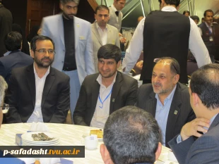 حضور در مراسم پنجمین سالگرد دانشگاه فنی و حرفه ای