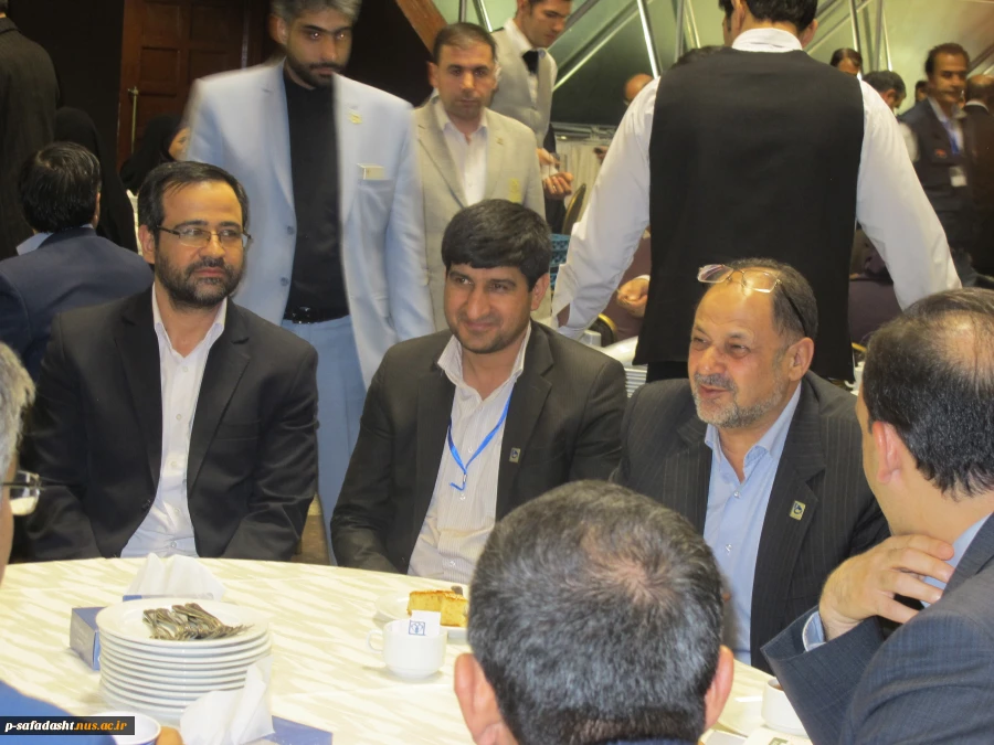 حضور در مراسم پنجمین سالگرد دانشگاه فنی و حرفه ای