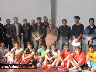 اختتامیه فینال مسابقات فوتسال دانشکده 38