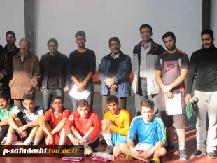 اختتامیه فینال مسابقات فوتسال دانشکده 40