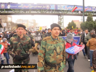 مراسم راهپیمایی یوم الله 22 بهمن در شهر صفادشت 5