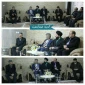 دیدار رئیس آموزشکده، امام جمعه صفادشت و اعضای شورای شهر از خانواده معظم شهدای نصیرآباد