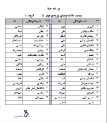 اسامی گروه 1