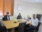 جلسه رئیس بنیاد خیرین دانشگاه فنی و حرفه ای سرکار خانم صباحی به همراه رئیس آموزشکده تربیت بدنی پسران صفادشت امام علی(ع) با آقای مهندس سعیدی پور مشاور مدیرعامل و عضو هیأت علمی شرکت اورند پیشرو