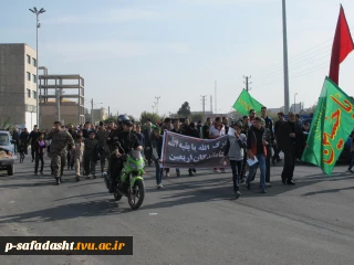پیاده روی جاماندگان اربعین حسینی در صفادشت ملارد