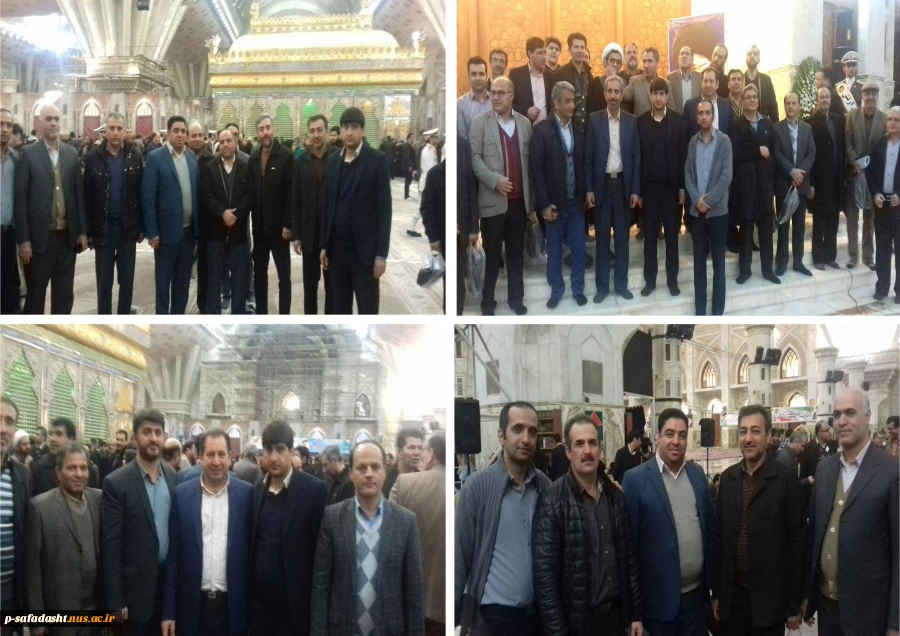 مراسم تجدید میثاق با امام راحل