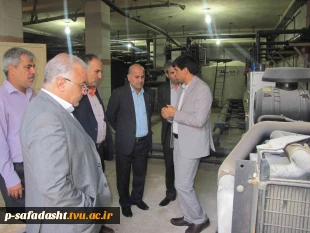 مراسم بازدید ریاست محترم دانشگاه فنی و حرفه ای کشور
از آموزشکده تربیت بدنی امام علی(ع) صفادشت و آموزشکده کشاورزی صفادشت 6