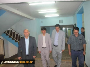 مراسم بازدید ریاست محترم دانشگاه فنی و حرفه ای کشور
از آموزشکده تربیت بدنی امام علی(ع) صفادشت و آموزشکده کشاورزی صفادشت 15