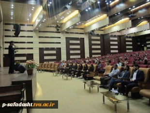 برگزاری همایش نخبگان
آموزشکده تربیت بدنی امام علی(ع) با همکاری فرهنگسرای صفادشت 7