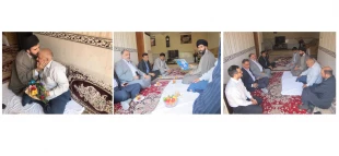 دیدار از خانواده جانباز احد الله مسلمی و خانواده شهید جعفرلو   2