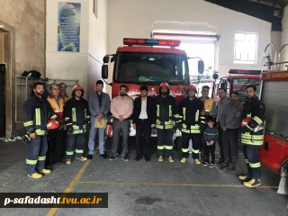  دیدار رئیس آموزشکده با ریاست محترم آتش نشانی شهر صفادشت
