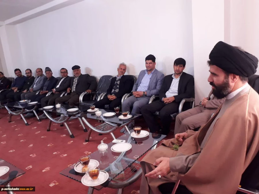 دیدار نورزی رییس و کارکنان آموزشکده تربیت بدنی امام علی(ع)  با امام جمعه شهر صفادشت
 2