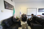 دیدار  مدیرکل حراست جناب آقای دکتر یزدانیان و ریاست آموزشکده تربیت بدنی امام علی(ع) صفادشت
با مدیر کل روابط عمومی و اطلاع رسانی وزارت ورزش و جوانان جناب آقای دکتر ناظمی
و مدیر کل امور بین الملل وزارت ورزش و جوانان جناب آقای دکتر طهماسبی
 2