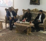 دیدار  مدیرکل حراست جناب آقای دکتر یزدانیان و ریاست آموزشکده تربیت بدنی امام علی(ع) صفادشت
با مدیر کل روابط عمومی و اطلاع رسانی وزارت ورزش و جوانان جناب آقای دکتر ناظمی
و مدیر کل امور بین الملل وزارت ورزش و جوانان جناب آقای دکتر طهماسبی
 3
