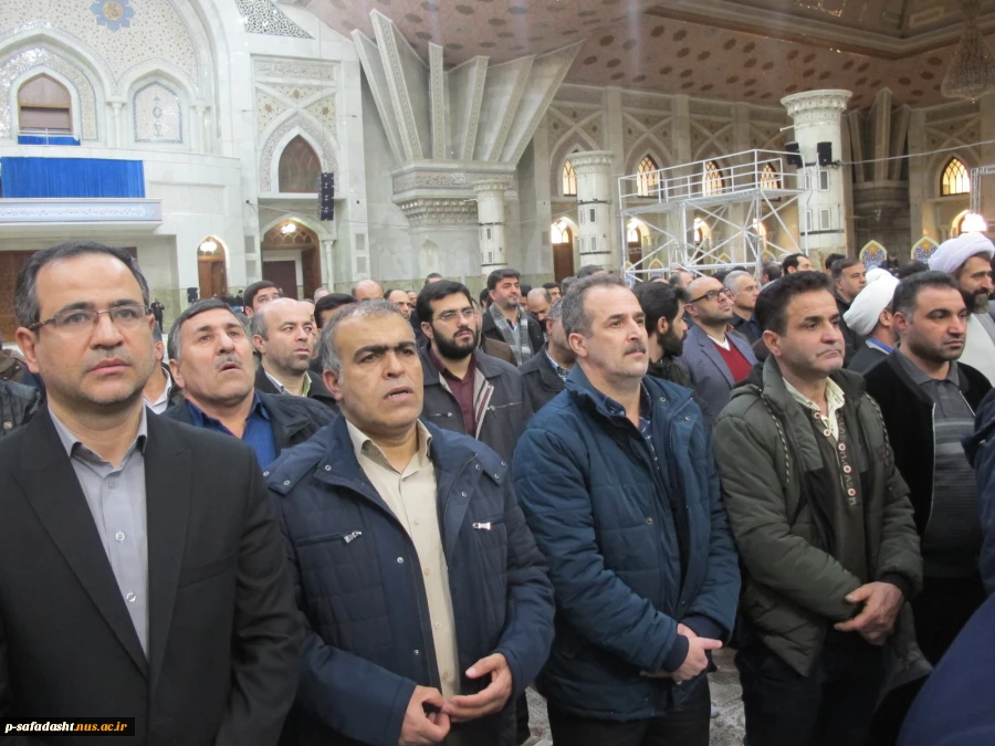 مراسم تجدید میثاق دانشگاهیان با آرمان حضرت امام خمینی(ره) 2