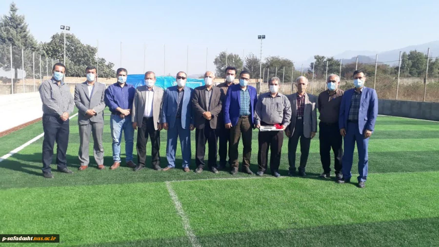 افتتاح زمین چمن ورزشی دانشکده امام علی کردکوی..