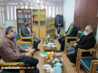 بازدید تیم ارزیابی و نظارت دانشگاه فنی و حرفه ای از آموزشکده تربیت بدنی امام علی (ع)