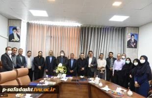 مراسم معارفه سرپرست دفتر برنامه، بودجه، تحول اداری و بهره‌وری دانشگاه فنی و حرفه‌ای برگزار شد
 4