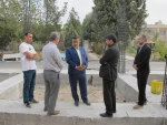 گزارش بازدید بخشدار و شهردار صفادشت از پروژه احداث خوابگاه دانشجویی آموزشکده تربیت بدنی امام علی (ع) صفادشت 4