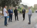 گزارش بازدید بخشدار و شهردار صفادشت از پروژه احداث خوابگاه دانشجویی آموزشکده تربیت بدنی امام علی (ع) صفادشت 5