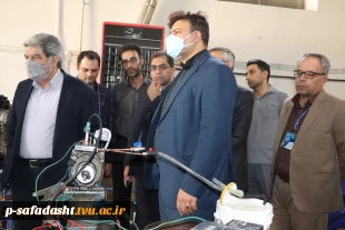 در سفر رئیس دانشگاه فنی و حرفه‌ای کشور به ارومیه صورت گرفت؛
بازدید از آموزشکده شهید بهشتی و حضور در محل مسابقات آقایان در یازدهمین المپیاد ورزشی دانشگاه فنی و حرفه‌ای 2