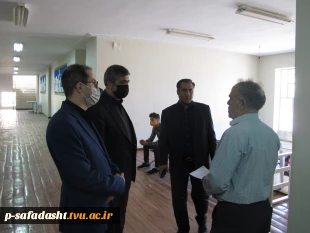 بازدید ریاست محترم دانشگاه فنی و حرفه ای استان تهران از آموزشکده تربیت بدنی امام علی (ع) صفادشت 8