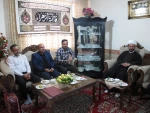 دیدار رییس آموزشکده تربیت بدنی امام علی (ع) با خانواده شهید 