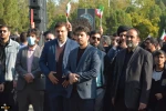 حضور دکتر خسرویان در مراسم باشکوه تشییع پیکر شهدای دانشجوی بسیجی مدافع امنیت دانشگاه فنی و حرفه‌ای
 3