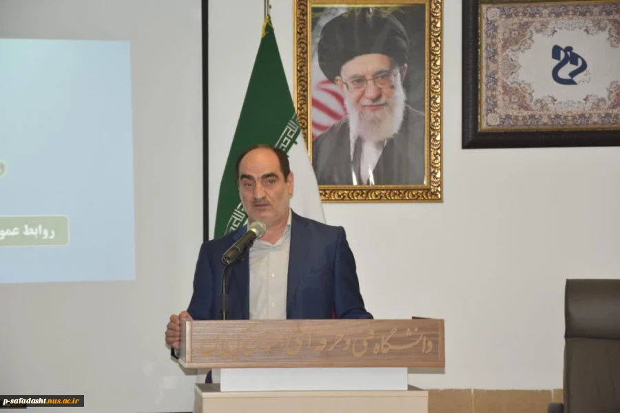 حضور دکتر خسرویان در آیین رونمایی از یادمان شهیدان گمنام دانشکده فنی و حرفه‌ای شهید چمران رشت
 3