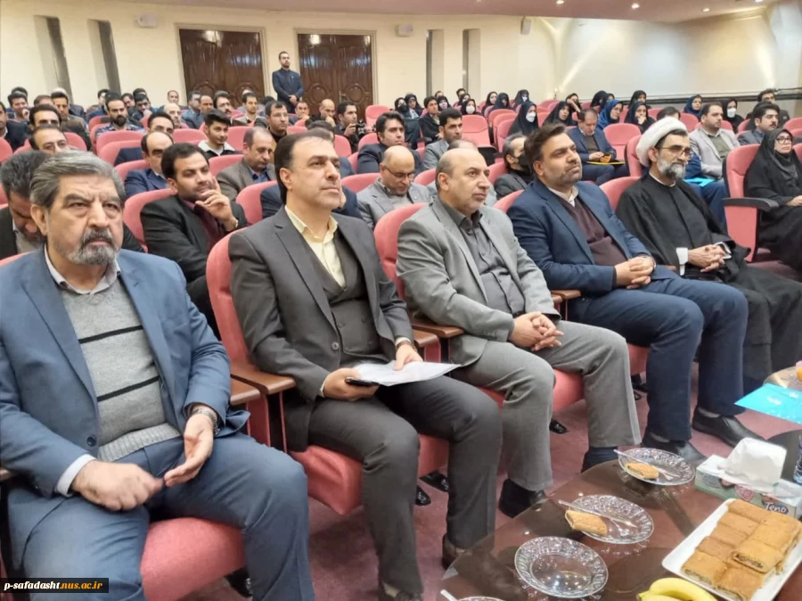 مراسم گرامی‌داشت هفته پژوهش و فناوری و تجلیل از پژوهشگران، فناوران و نوآوران دانشگاه فنی و حرفه‌ای با حضور دکتر مجتبی خیام نکویی  معاون وزیر جهاد کشاورزی، رئیس سازمان تحقیقات، آموزش و ترویج کشاورزی و دکتر خسرویان رئیس دانشگاه فنی و حرفه‌ای 5