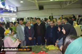 با حضور رئیس دانشگاه فنی و حرفه‌ای کشور صورت گرفت:
افتتاح و بازدید از نمایشگاه فن‌بازار پوشاک استان مازندران 5