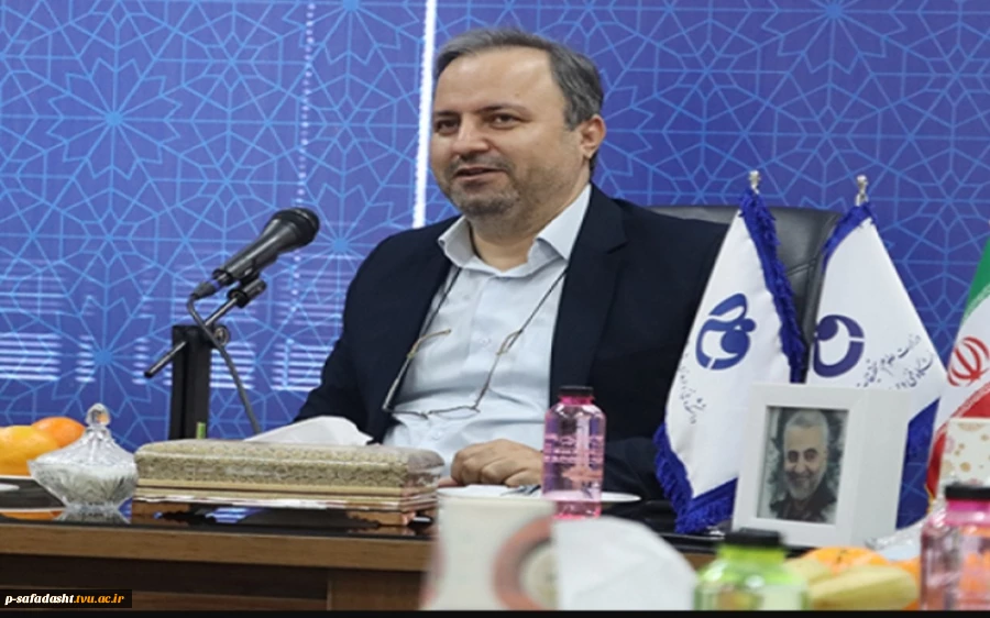 پیام تبریک رئیس دانشگاه فنی و حرفه ای استان تهران به مناسبت فرارسیدن میلاد با سعادت یگانه منجی عالم بشریت حضرت مهدی(عج) 2