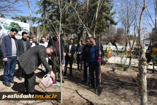 با حضور رئیس دانشگاه فنی و حرفه‌ای کشور صورت گرفت:
غرس چند اصله نهال در دانشکده فنی و حرفه‌ای شهید شمسی‌پور
 2