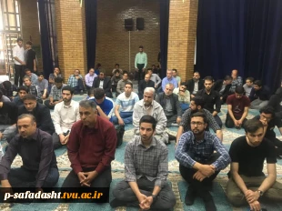 مراسم بزرگداشت آیت‌الله سید ابراهیم رئیسی و هئیت همراهش در دانشکده فنی انقلاب اسلامی تهران 3