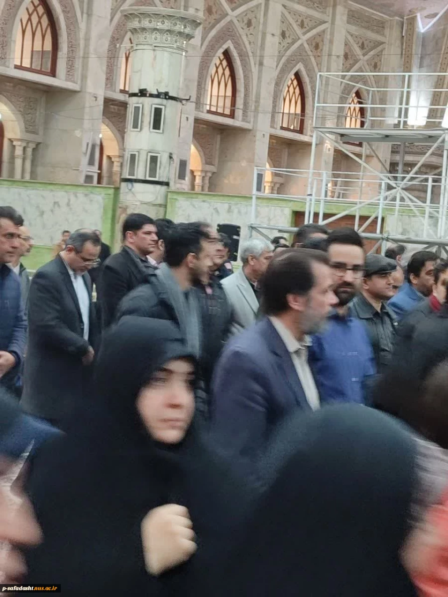 حضور مسئولین و کارکنان  آموزشکده تربیت بدنی صفادشت در مراسم تجدید میثاق دانشگاهیان با آرمان‌های انقلاب اسلامی، امام راحل و تجدید بیعت با مقام معظم رهبری (مدظله‌العالی) 2