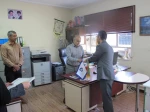 دیدار نوروزی سرپرست آموزشکده ملی مهارت تربیت بدنی صفادشت با کارکنان 3