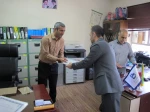 دیدار نوروزی سرپرست آموزشکده ملی مهارت تربیت بدنی صفادشت با کارکنان 4