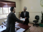 دیدار نوروزی سرپرست آموزشکده ملی مهارت تربیت بدنی صفادشت با کارکنان 5