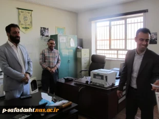 دیدار نوروزی سرپرست آموزشکده ملی مهارت تربیت بدنی صفادشت با کارکنان 9