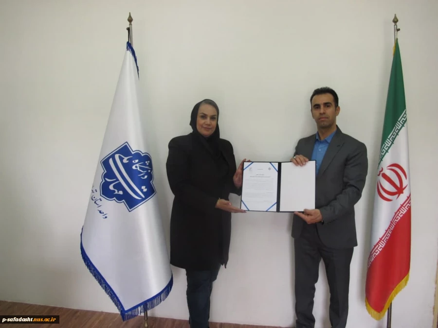 انعقاد تفاهم نامه همکاری آموزشکده ملی مهارت تربیت بدنی صفادشت و شرکت آریا سلامت آناهید 6