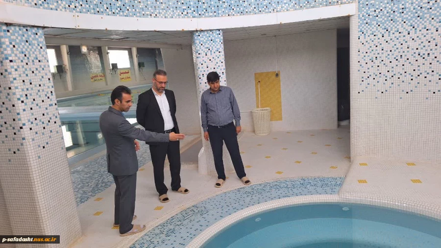 بازدید مدیر کل محترم دفتر مرکزی حراست دانشگاه ملی مهارت جناب آقای دکتر گنجی از دانشکده صفادشت (کشاورزی-تربیت بدنی)  2