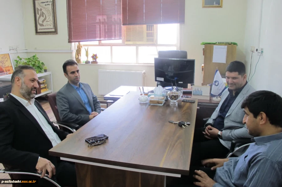 بازدید مدیر کل محترم دفتر مرکزی حراست دانشگاه ملی مهارت جناب آقای دکتر گنجی از دانشکده صفادشت (کشاورزی-تربیت بدنی)  3