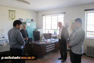 بازدید مدیر کل محترم دفتر مرکزی حراست دانشگاه ملی مهارت جناب آقای دکتر گنجی از دانشکده صفادشت (کشاورزی-تربیت بدنی)  5