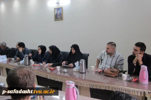 جلسه پرسش و پاسخ نمایندگان دانشجویان کانون‌ها، شوراها و تشکل‌ها با حضور ریاست و مسئولین دانشکده صفادشت 5