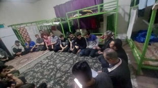 نشست صمیمانه جناب آقای مهندس قنبری ریاست و مسئولین محترم دانشکده صفادشت (کشاورزی-تربیت بدنی) از خوابگاه دانشجویی شهید سلیمانی به مناسبت روز دانشجو 4